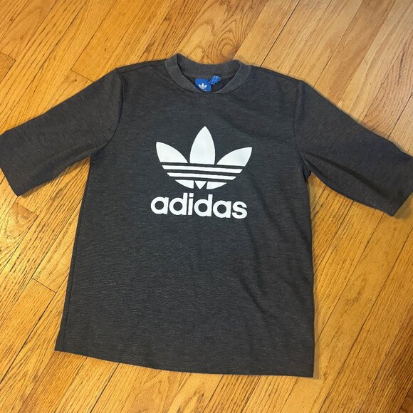 ADIDAS High Neck 3/4 Sleeve T-Shirt - Picture 1 of 5
